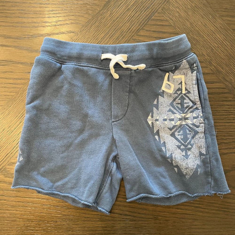 Polo Ralph Lauren Cotton Shorts for Boys, Navy with Tribal Detail